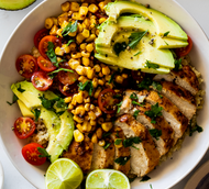 Delicious Food Mexican chicken lunch bowls